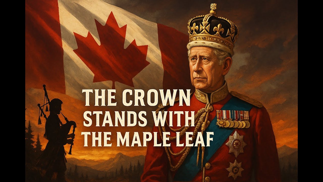 The Crown Stands With The Maple Leaf 🇨🇦 | A Powerful Canadian Anthem of Sovereignty and Pride
