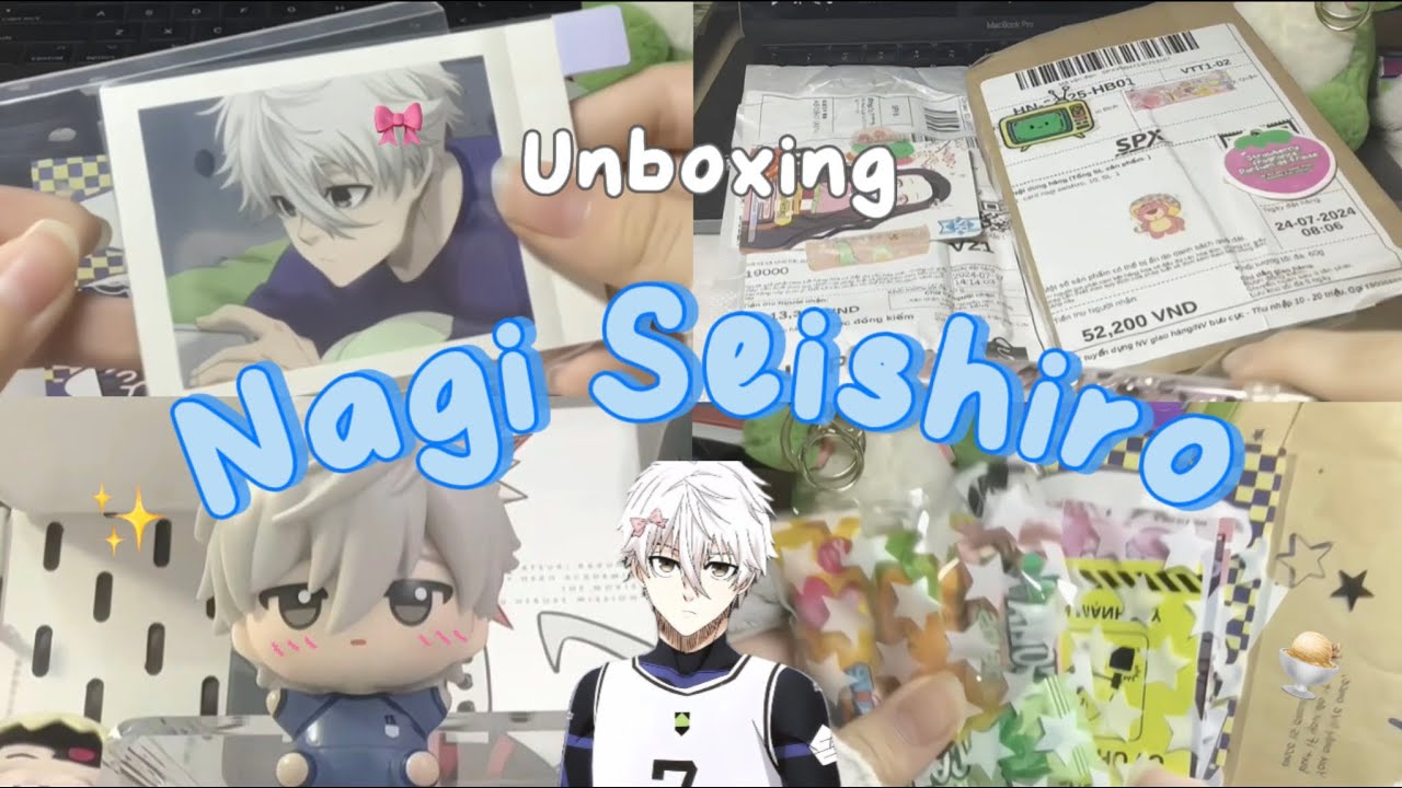 ₊˚✧  Unboxing pola Nagi Seishiro 🍨🥨 | 𝑪𝒉𝒊𝒏𝒚𝒚 🎀
