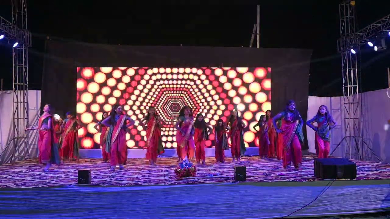 GONDHAL DANCE by class 7TH  || 4th Annual Function  || Day 2 ||