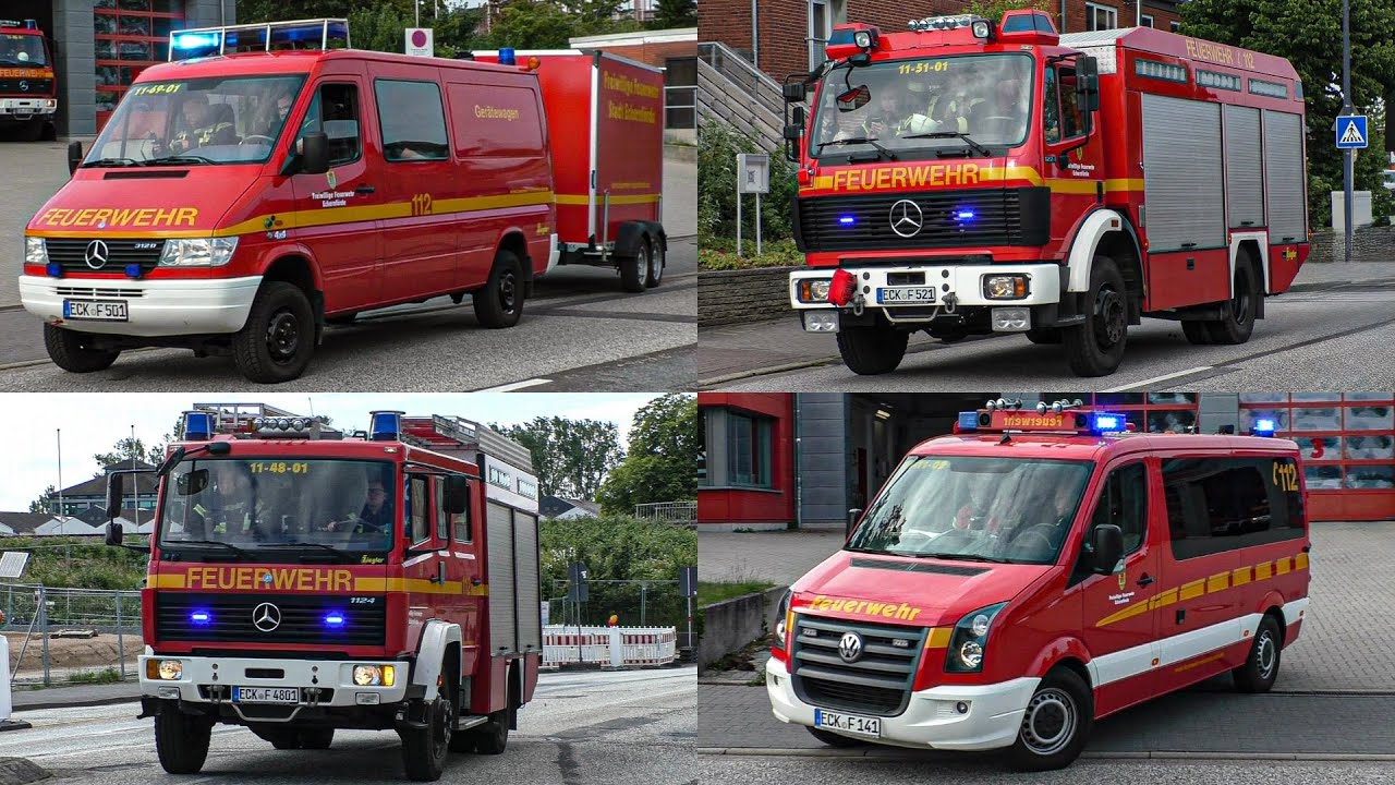[Boot Kentert auf See!] - Überörtliche Wasserrettung | Ausrücken Freiwillige Feuerwehr Eckernförde!