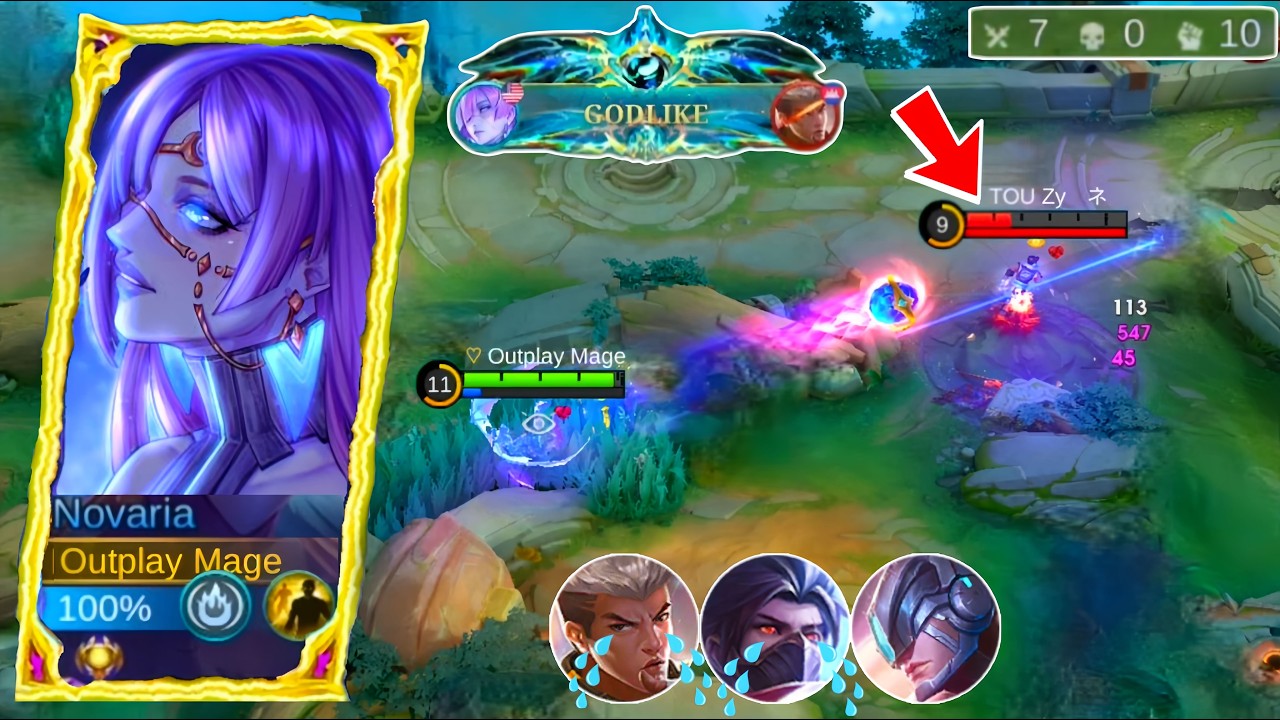 INSTANT KILL! NOVARIA TOP NOVARIA BEST BUILD AND EMBLEM TO 1HIT ENEMIES | MOBILE LEGENDS