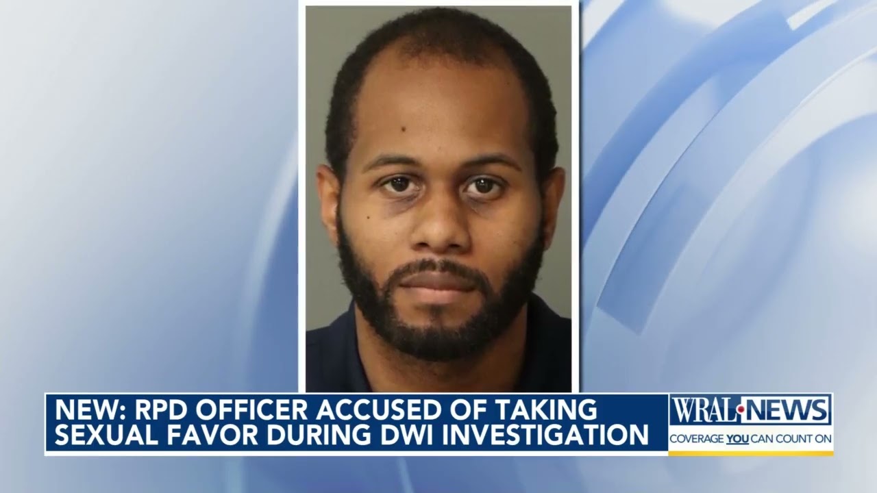 Raleigh police officer accused of taking sexual favor during DWI investigation