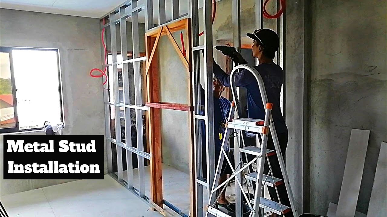 Paano mag Dry Wall Gamit ang Metal Stud