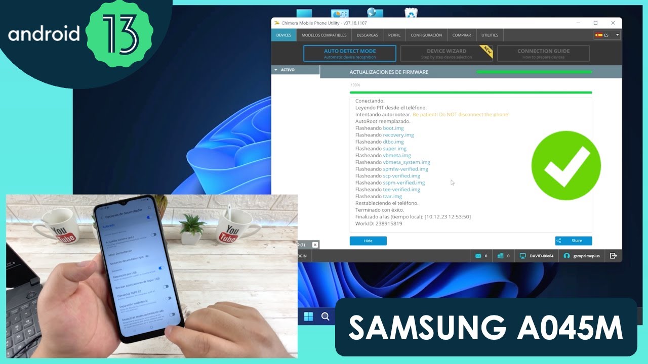 Reparar IMEI Samsung Galaxy A04 | SM-A045M | BIT 3 | Chimera Tool