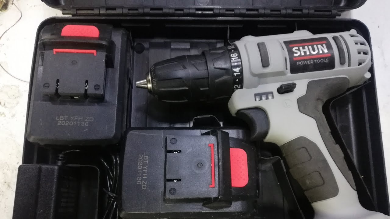 SHUN 20V şarjlı matkap vidalama detaylı inceleme