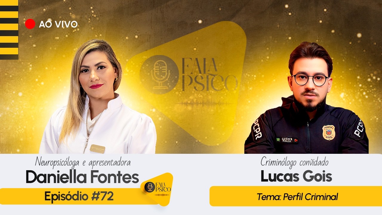 #Podcast Fala Psico #72 - Perfil Criminal | Criminólogo Convidado - Lucas Gois