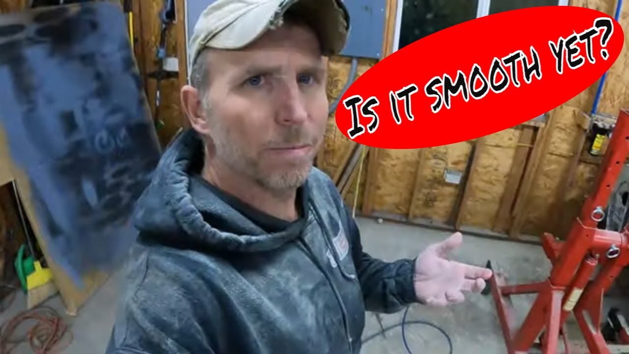 '55 Chevy Firewall Gets Smooth, part 3