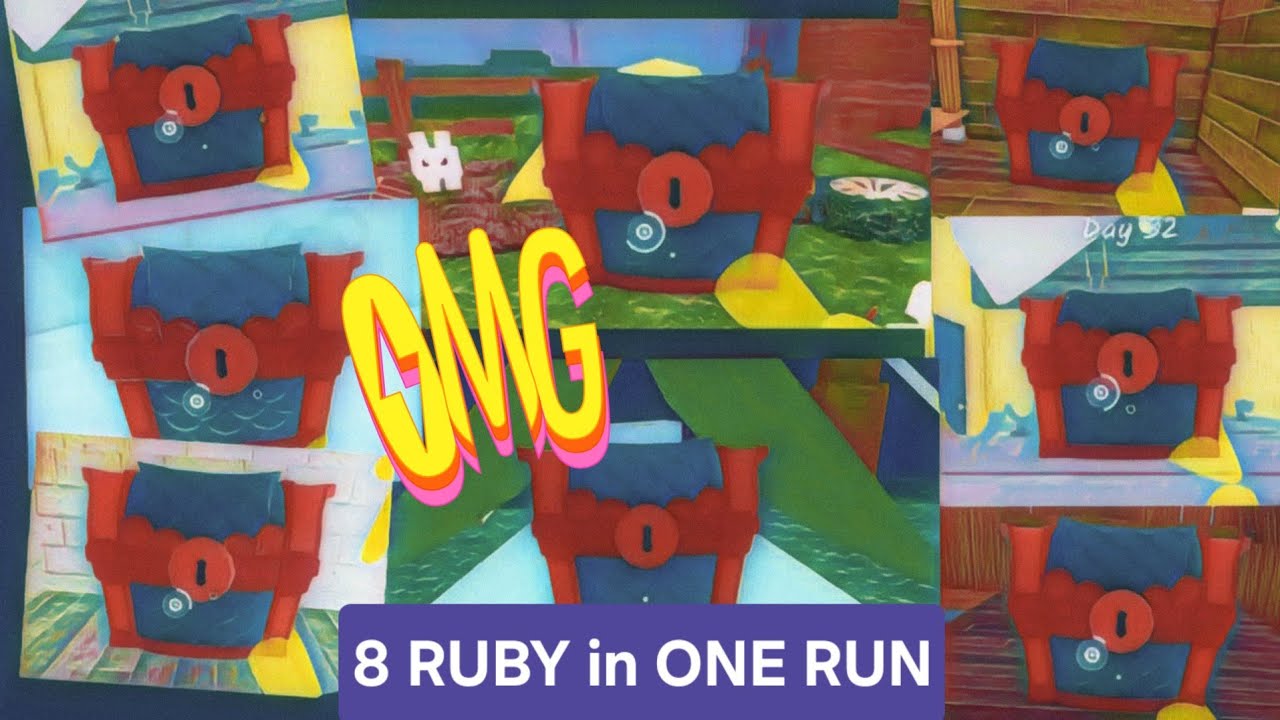 I BROKE THE GAME! 8 RUBY CHESTS in 1 RUN 😱 HOW TO FIND 8 RUBY CHESTS in 99 NIGHTS IN THE FOREST