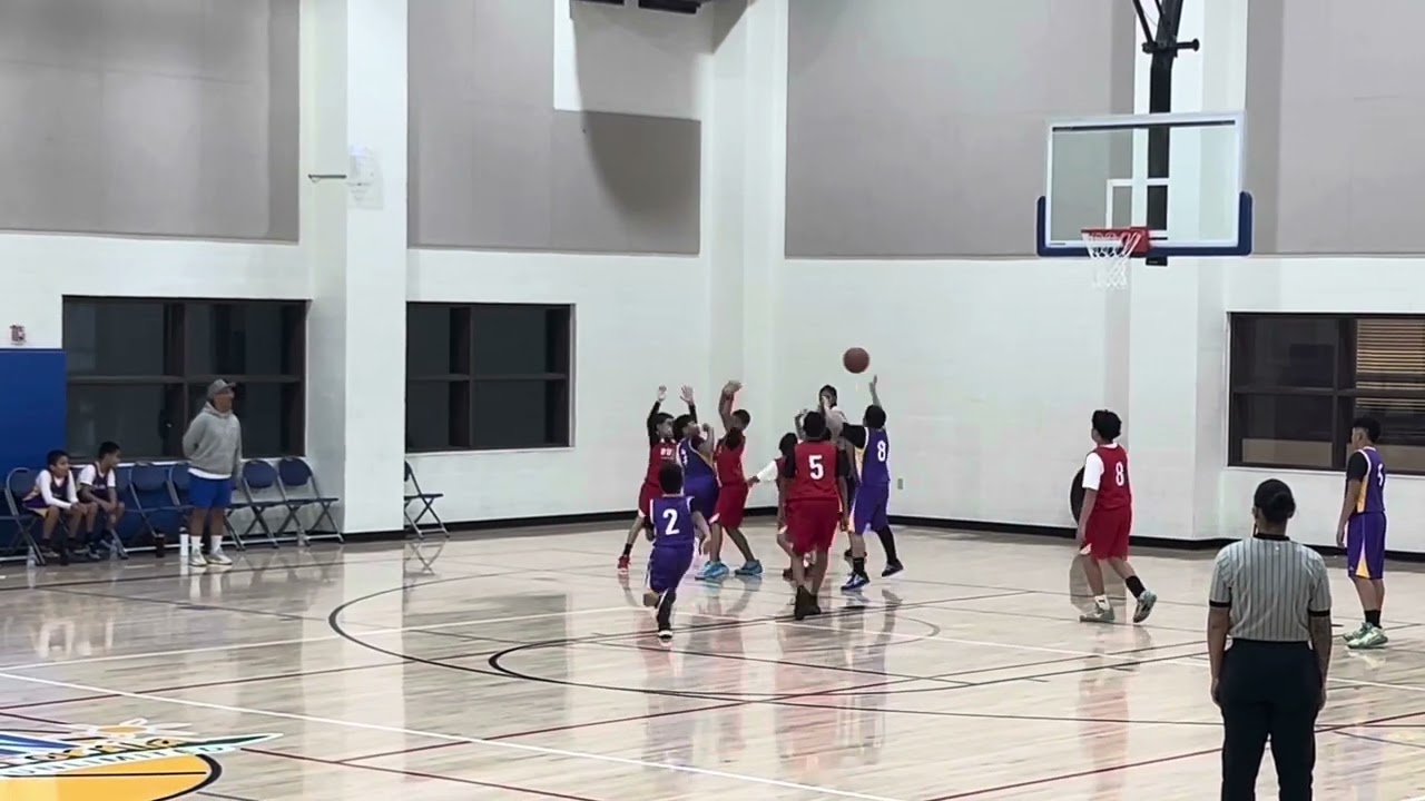 lakers vs bulls ( playing with Bruce )(AAU)2025