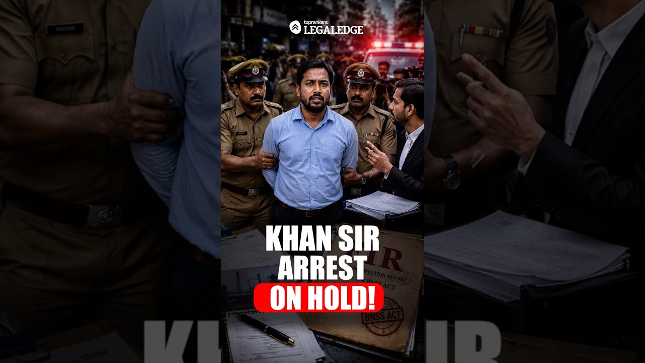 Khan sir Arrest warrant on hold! #khansir  #arrest #anticipatorybail #khanglobalstudies