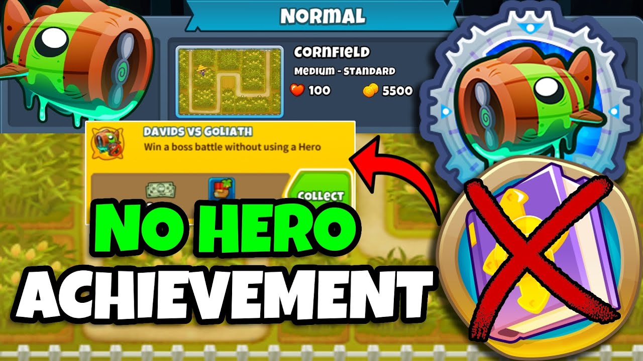 Bloonarius Normal Tutorial || No Hero, No Monkey Knowledge, No Paragons || Cornfield (BTD6)