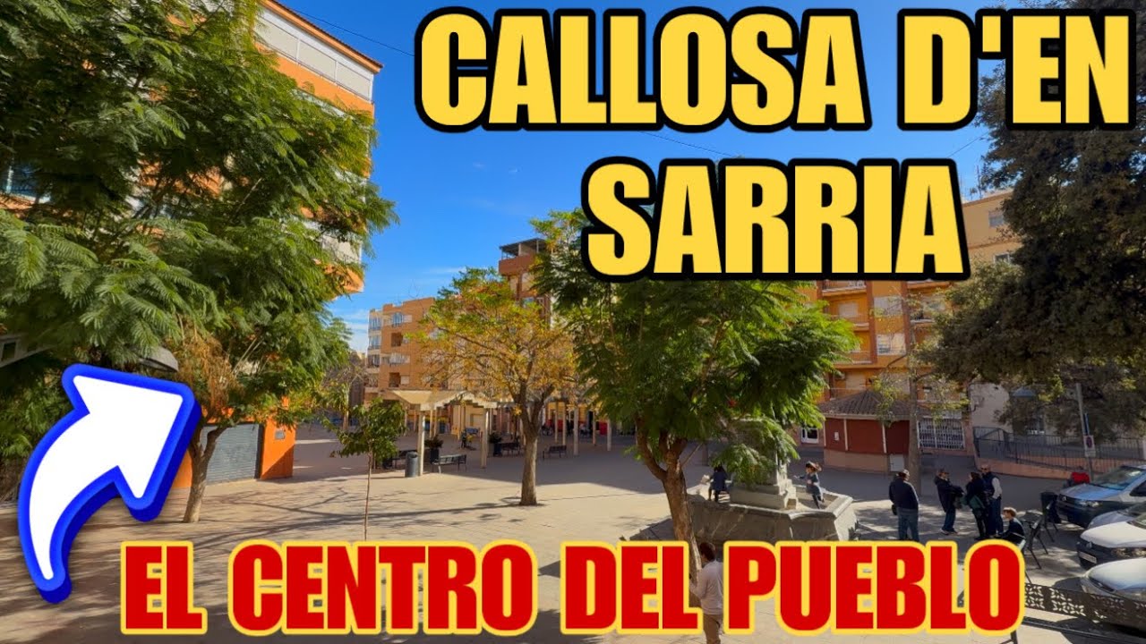 CALLOSA D&acute;EN SARRIA - Descubre el CENTRO del Pueblo! 🛍️😃