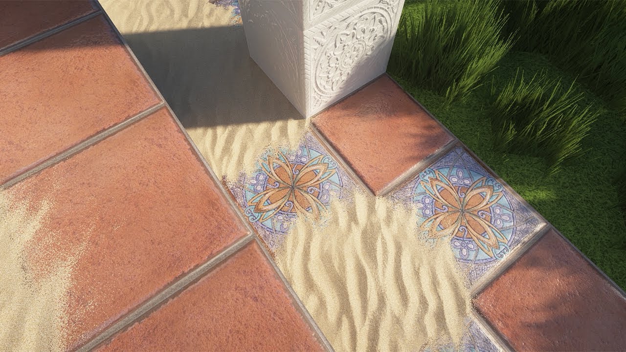Minecraft 2019 - Realistic Sand ( Overlaying ) - Umsoea R8 | Extreme Graphics - RAY TRACING - 4K