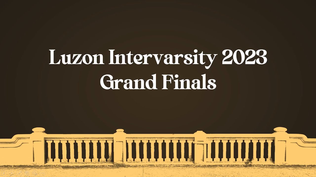 Luzon Intervarsity 2023 Open Grand Final