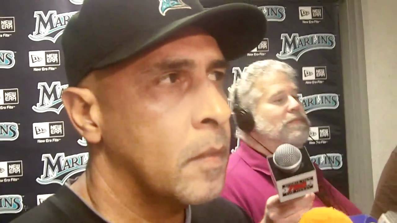 Marlins fight Nationals Pt 1