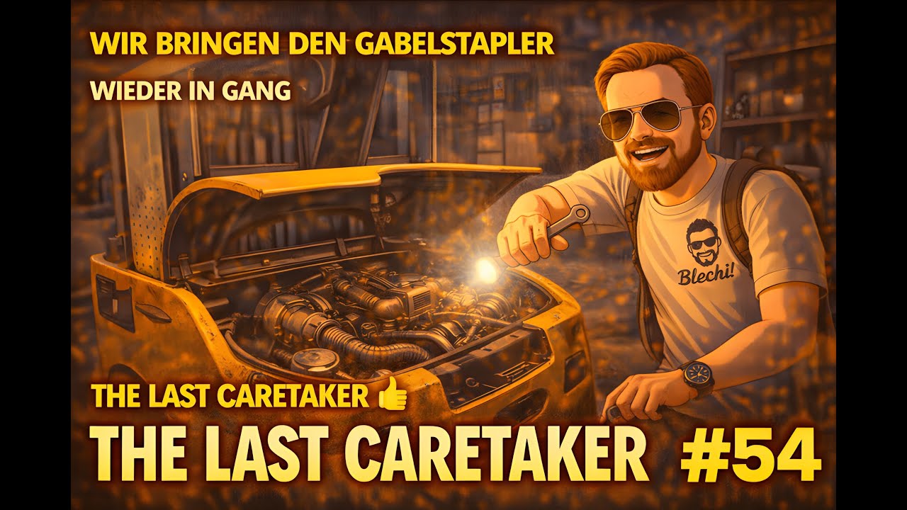 Der Gabelstapler lebt wieder! Wir machen ihn einsatzbereit | The Last Caretaker #54