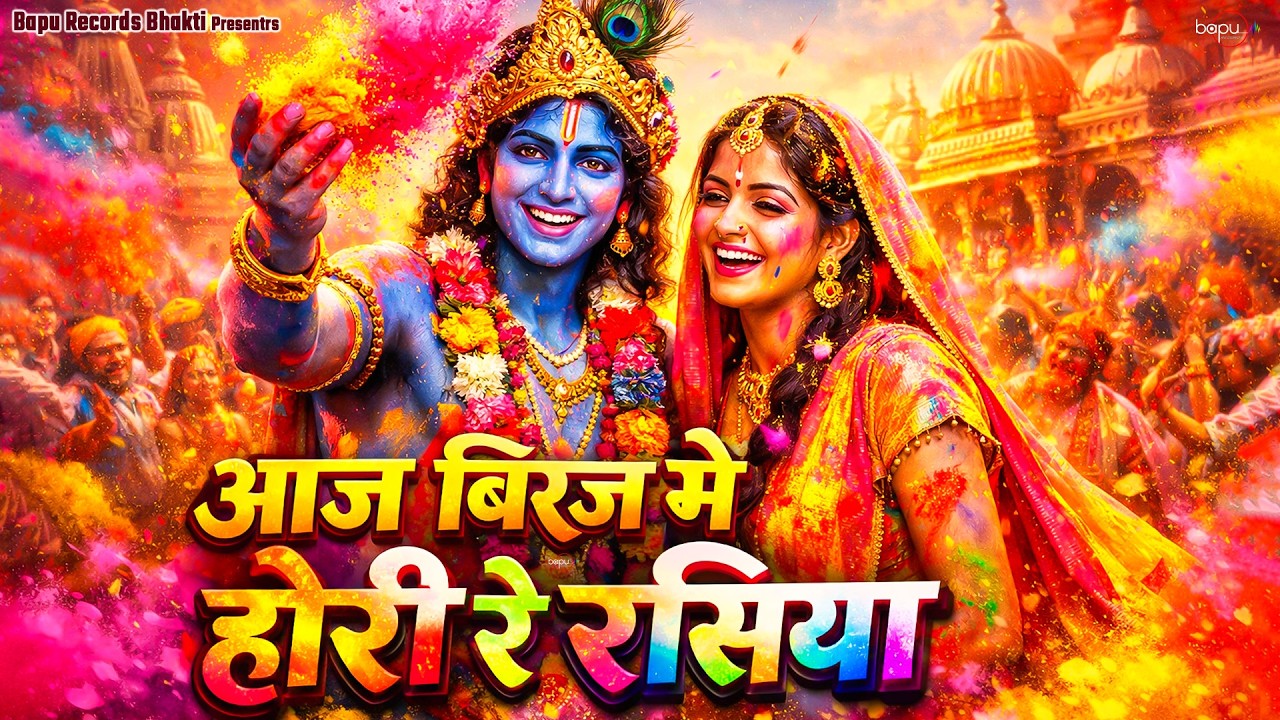 Live: Aaj Biraj Mein Holi Re Rasiya | आज बिरज में होरी रे रसिया | holi bhajan | Holi Song| Holi 2026