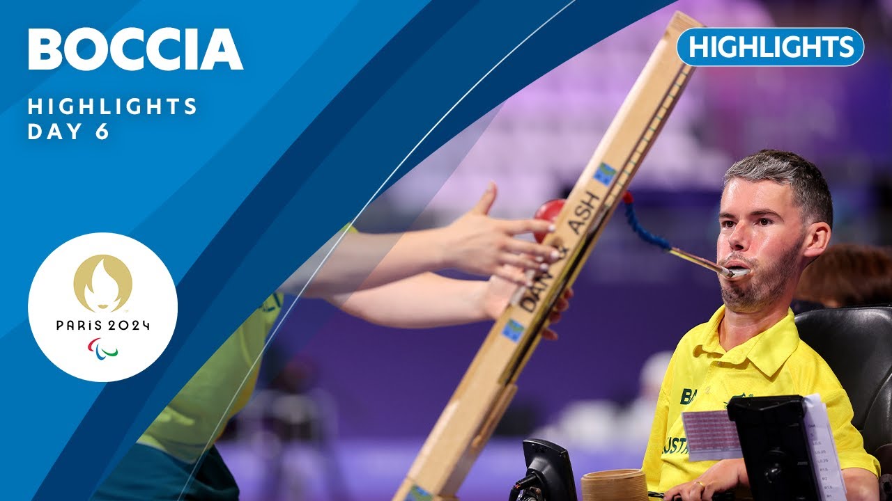 🧑‍🦽Boccia Highlights | Day 6 | Paris 2024 Paralympic Games