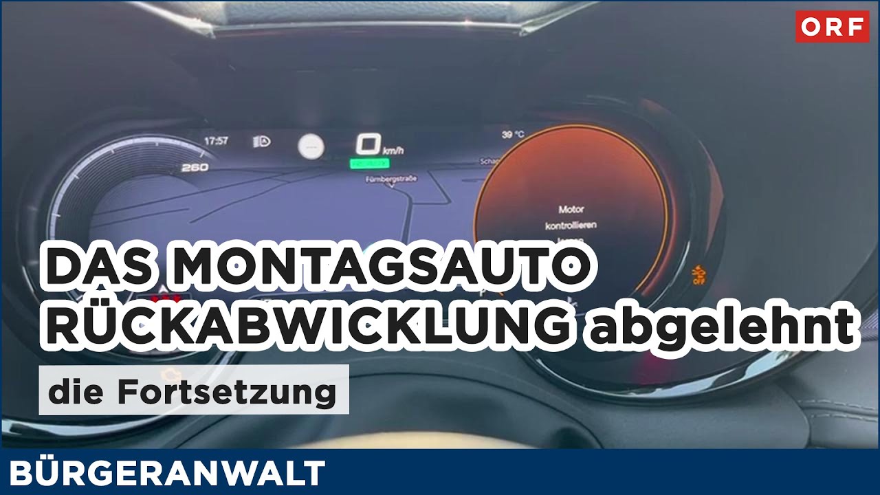 Das Montagsauto - die Fortsetzung | B&uuml;rgeranwalt 29.11.2025