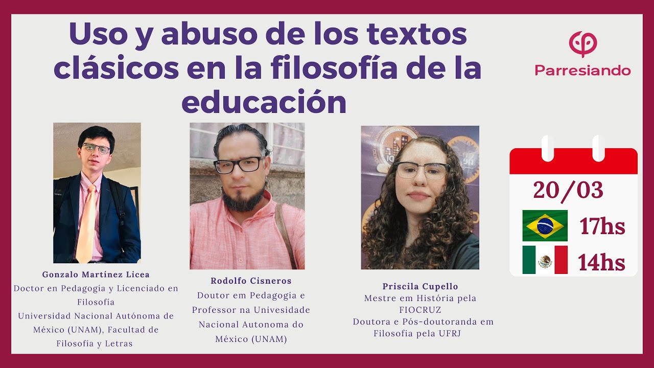 Uso y abuso de los textos clásicos en la filosofía de la educación