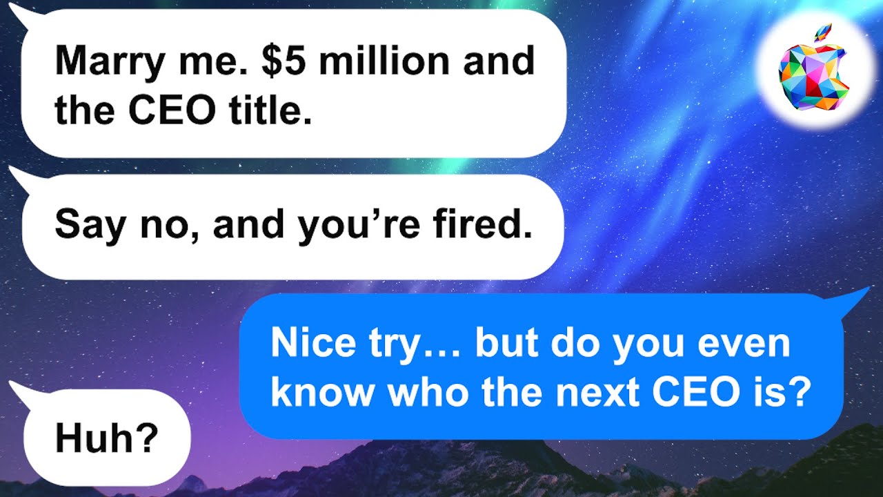 【Apple】The CEO's daughter tried to bribe me to marry her. Watch to see her ruin her life! LOL!