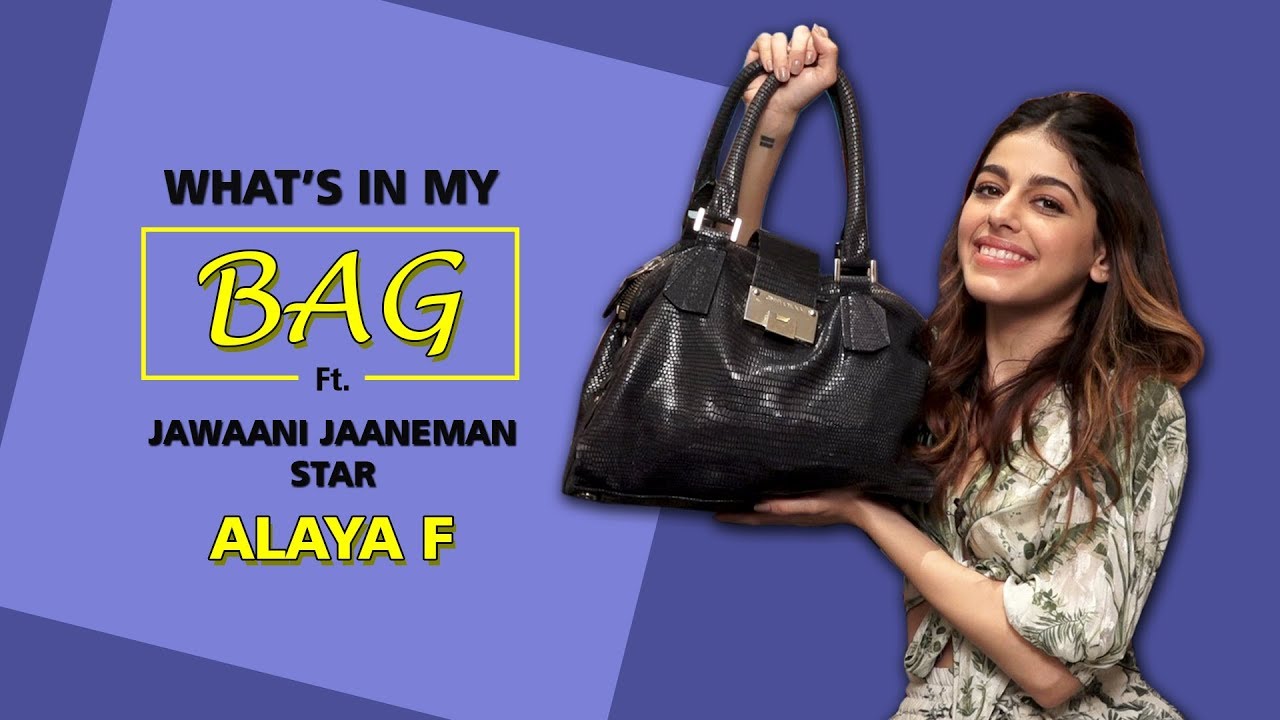 What's In My Bag With Alaya F | Jawaani Janemaan | Fashion | Makeup Choices | Koimoi