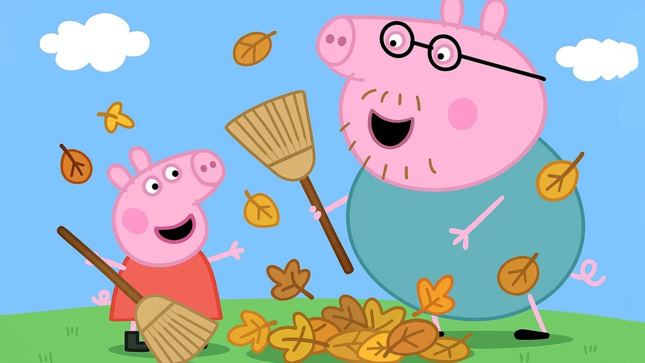 🌿 Peppa Pig Cleans the Garden Yard | Peppa Pig Funny Animation 🧹🐷