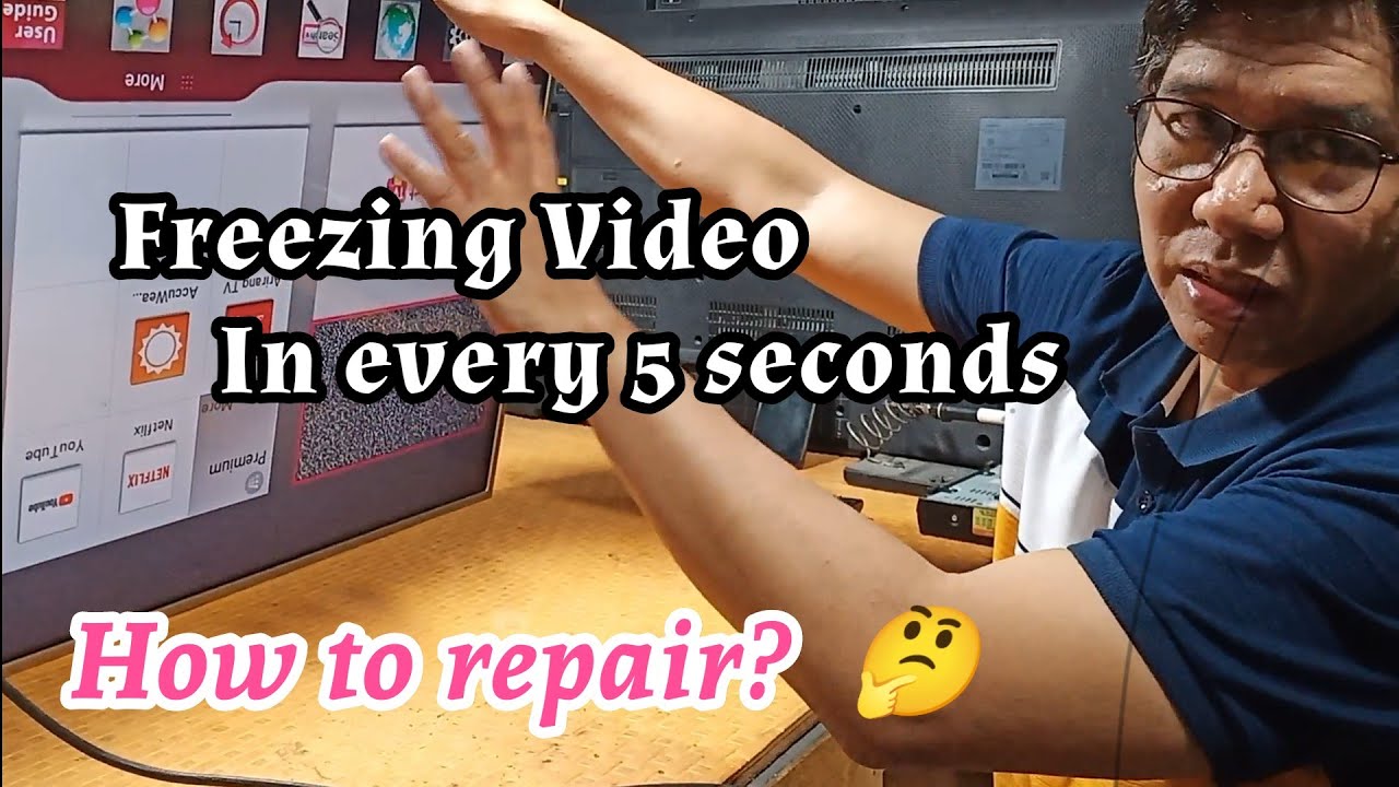 freezing video every 5 seconds, how to repair???