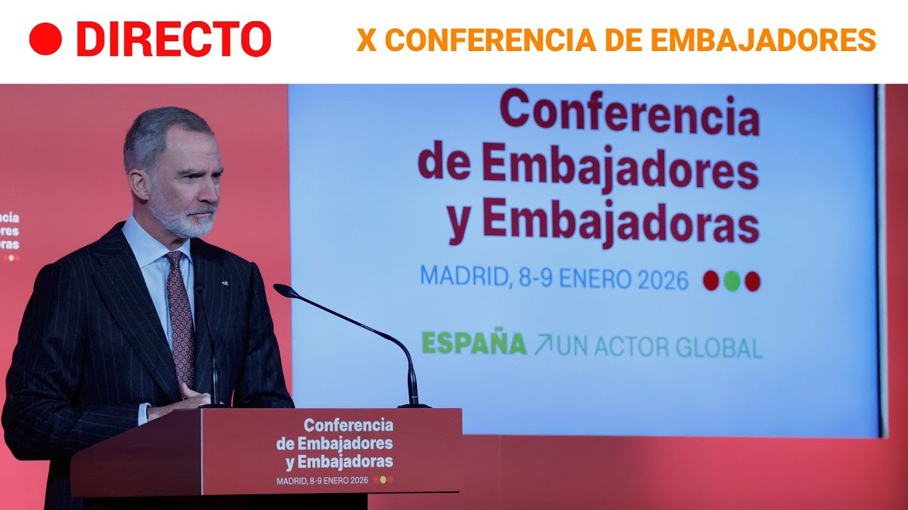 DIRECTO | El REY clausura la X CONFERENCIA de EMBAJADORES | RTVE Noticias