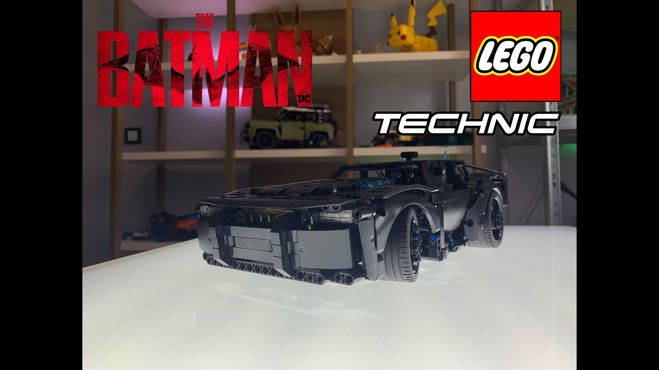 LEGO Technic The Batman - Batmobile 42127 ( Light Brick Functions ) - SPEED BUILD - Timelapse