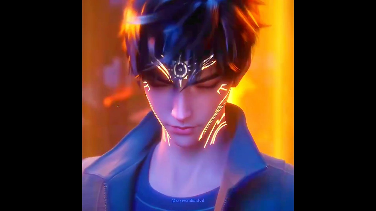 Slay the Gods Lin Qiye use King of angels Michael's power to defeat his opponent #anime #shortsfeed