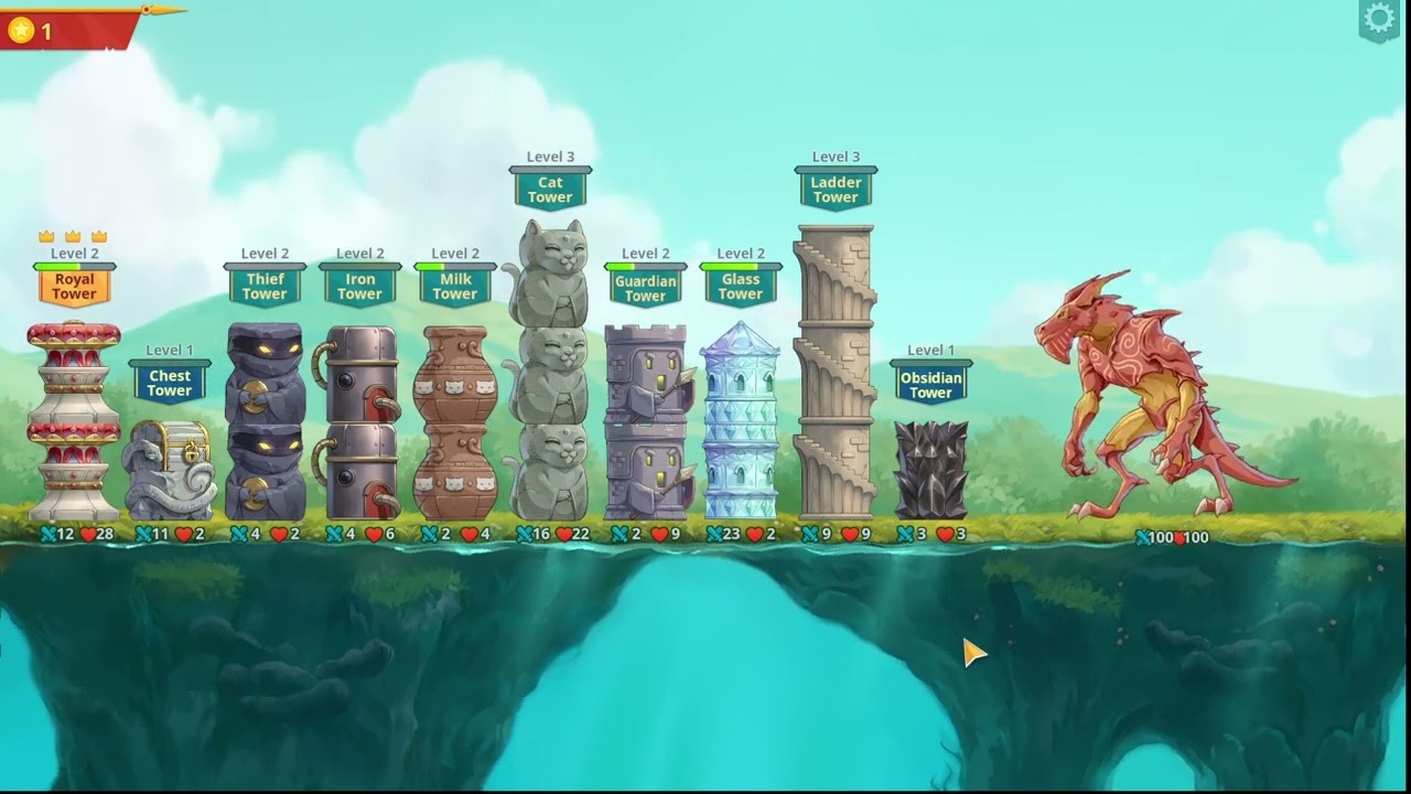 Epic Auto Towers- Demo 2D tower defence battler