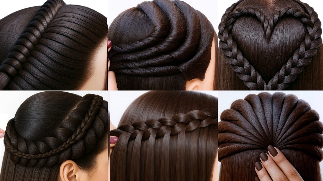 Top Different Hairstyle - New Easy Hairstyle | Trending Hairstyle | Hairstyle for girls | hairstyle
