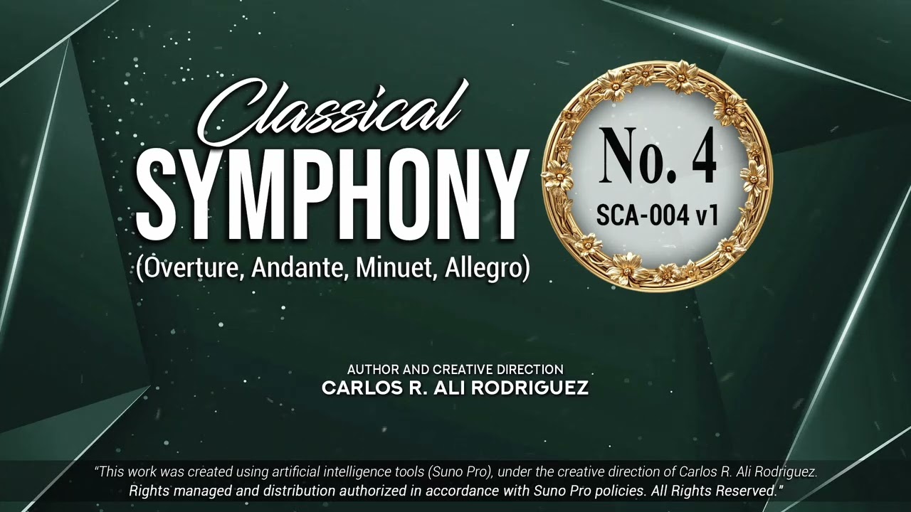 Symphony No. 4 in C major – Orchestral Music | Overture, Andante, Minuet, Allegro | SCA-004 v1