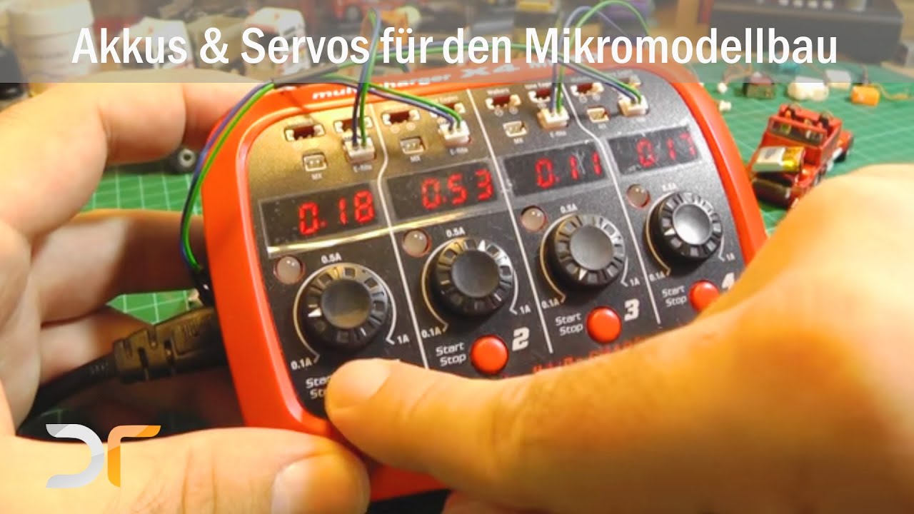 Elektronik für den Mikromodellbau | Akkus und Servos | RC 1:87