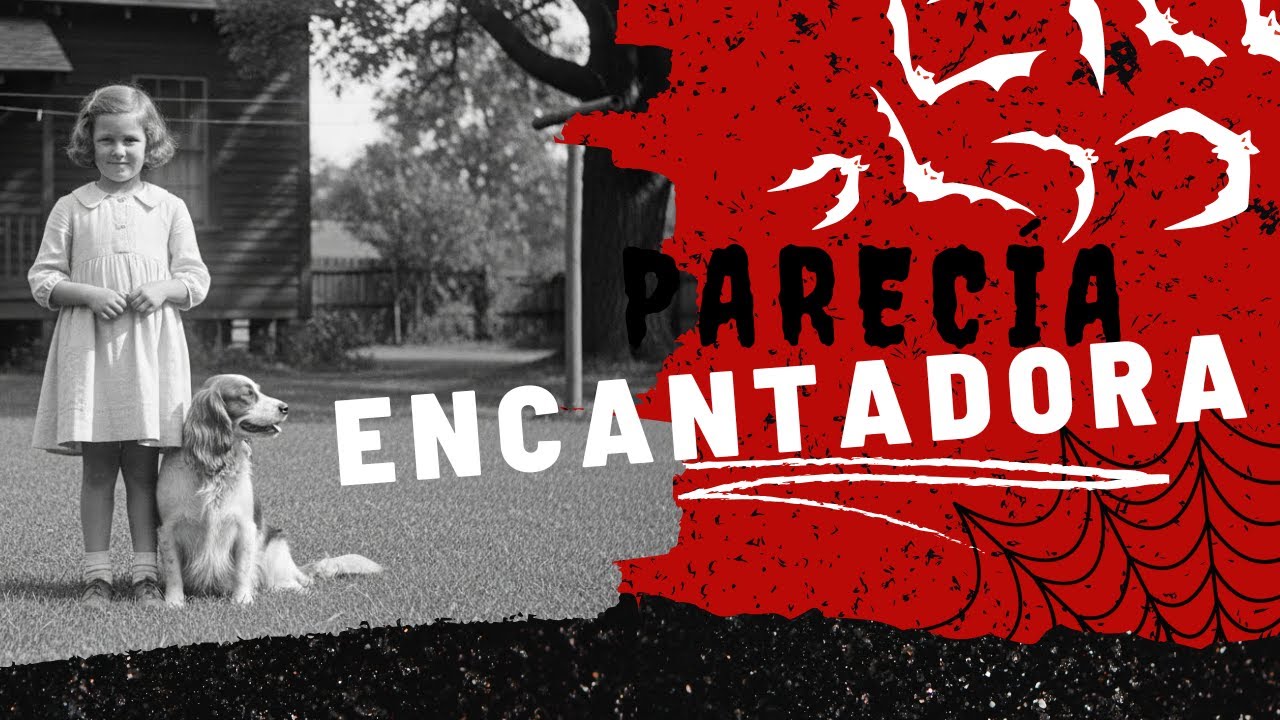 Foto de 1931: niña con su perro parecía encantadora—hasta que el zoom reveló algo extraño