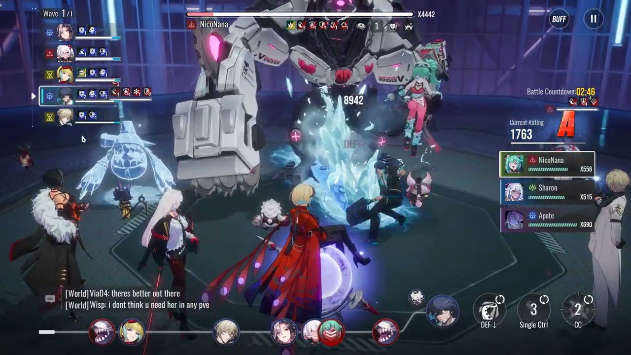 Etheria: Restart - Cage Rumble 2.8k Top 5 Rank