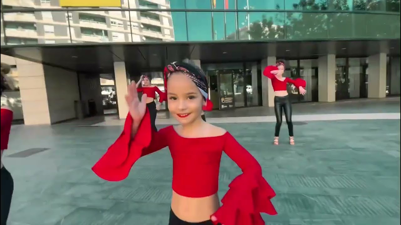 CONGA💃🏻Baile latino infantil - coreografía Kimberly Delgado