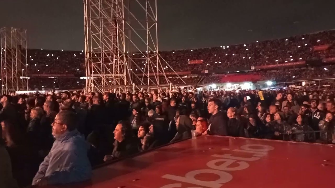 Pré show Iron Maiden no Morumbi. Pista.