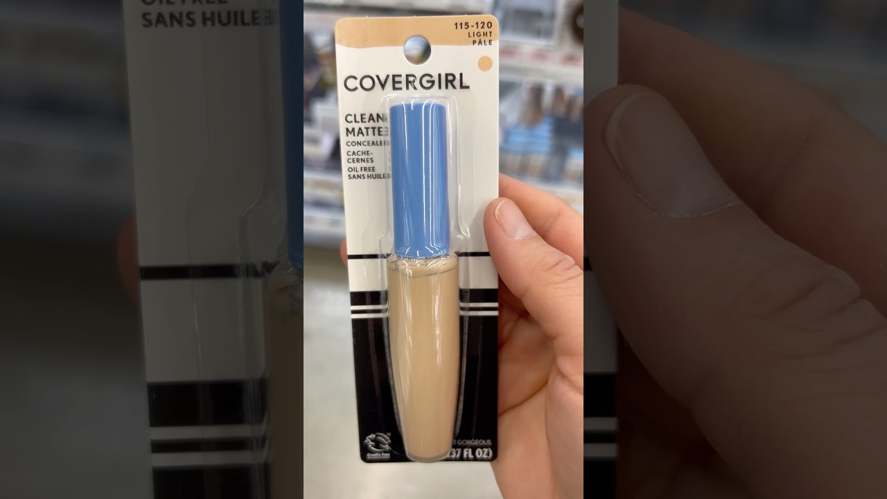 Covergirl clean matte concealer at Walmart, Utah #foryou #covergirl #concealer #cleanmakeup