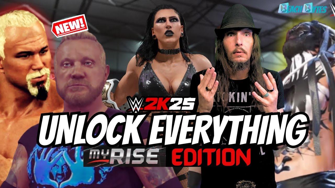 How To Unlock EVERYTHING in WWE 2K25 (Full Guide MyRise Edition)