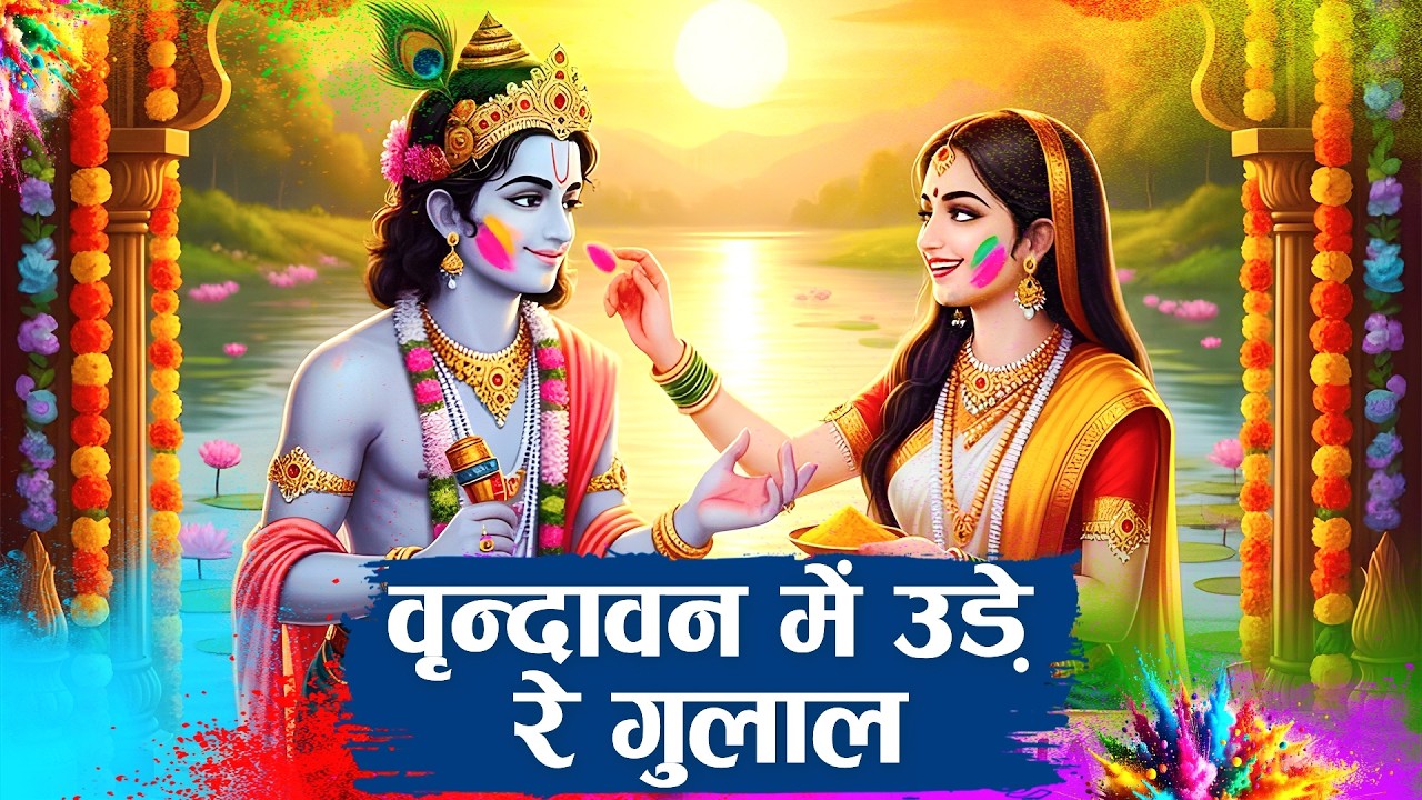 Vrindavan Mein Ude Re Gulal - वृन्दावन में उड़े रे गुलाल कह दो राधा रानी से | Holi Bhajan #holi