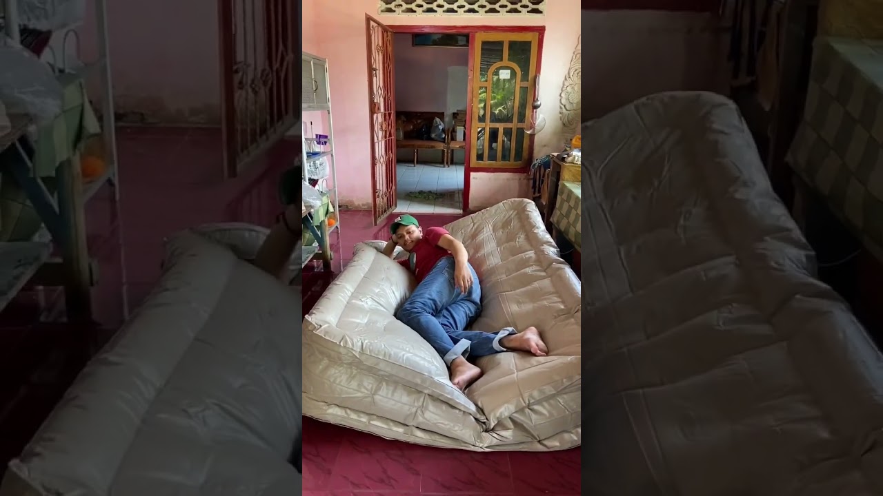 Kasur angin pompa otomatis....