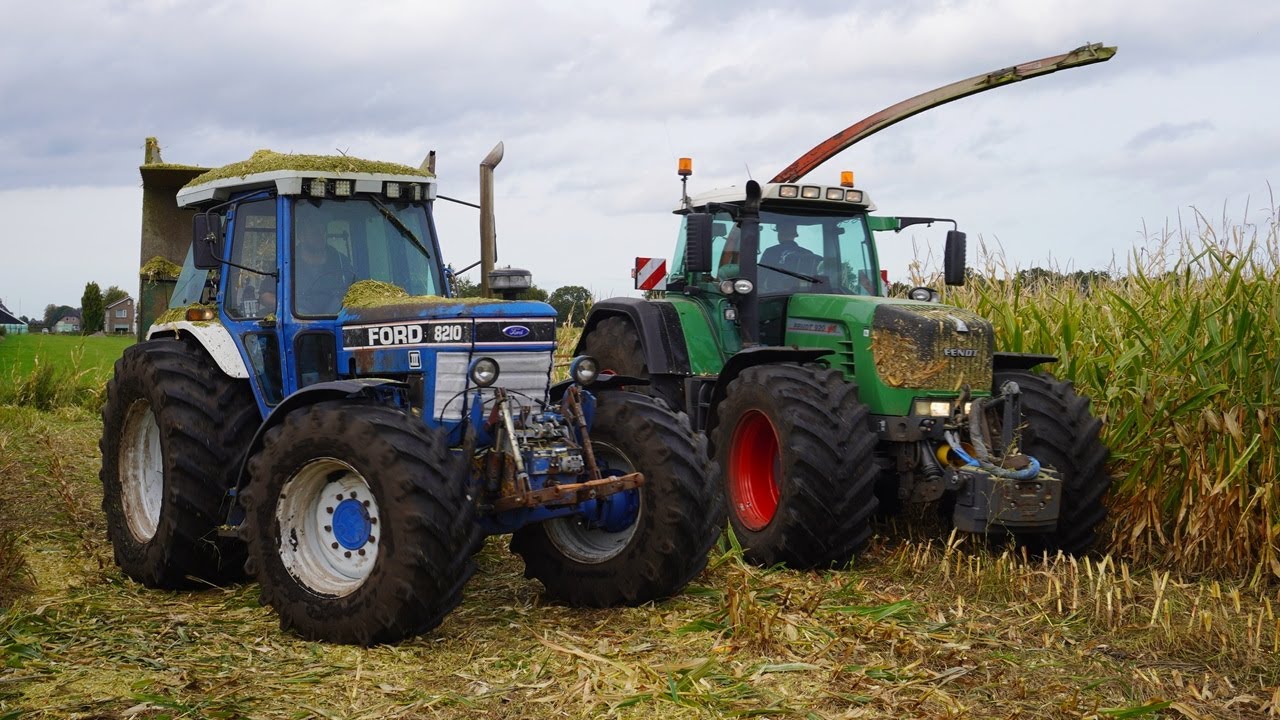 Mais 2024 | Fendt 920 | Ford 8210 | van Wezep Oldebroek | Maishakselen | Mais silage | Kemper