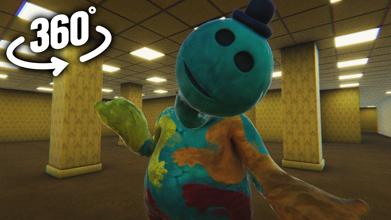 Время игр Поппи. Глава 4. Доуи в подсобных помещениях | 360° VR Animation