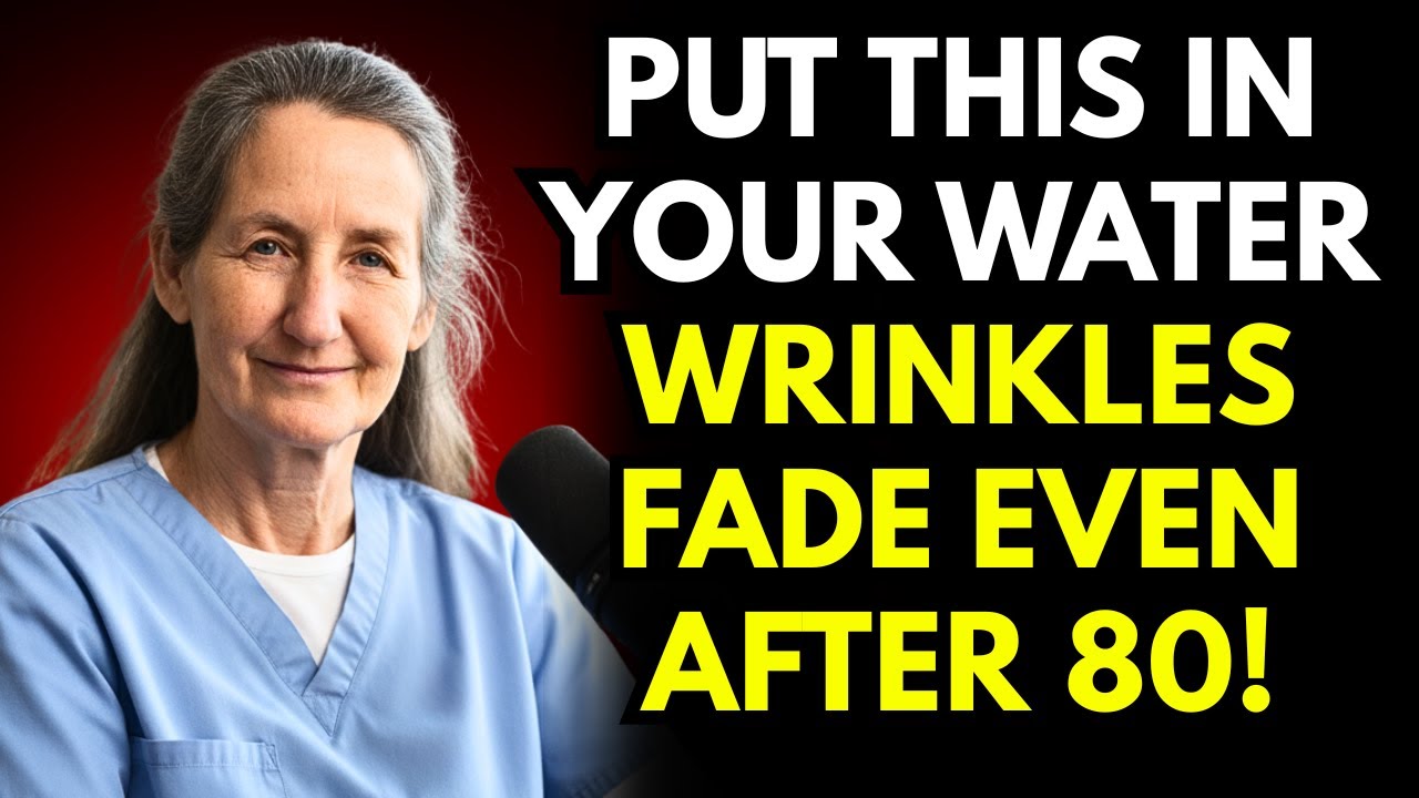 Senior STOP Drinking Plain Water! Add This to Boost Collagen, Firm Skin & Smooth Wrinkles Barbara