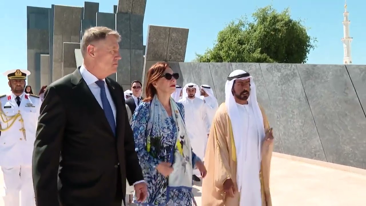 Klaus Iohannis &icirc;n Emiratele Arabe Unite