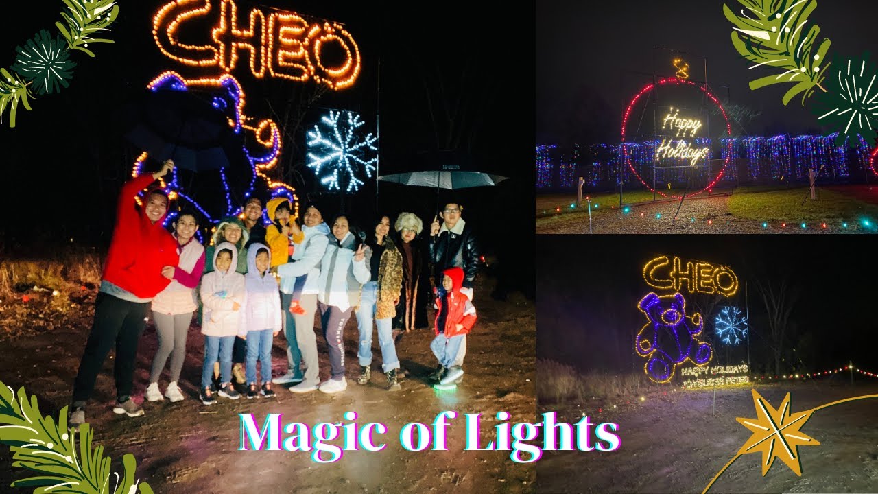 Holiday Activity | Magic of Lights 2021 | Ottawa | Ontario   4K