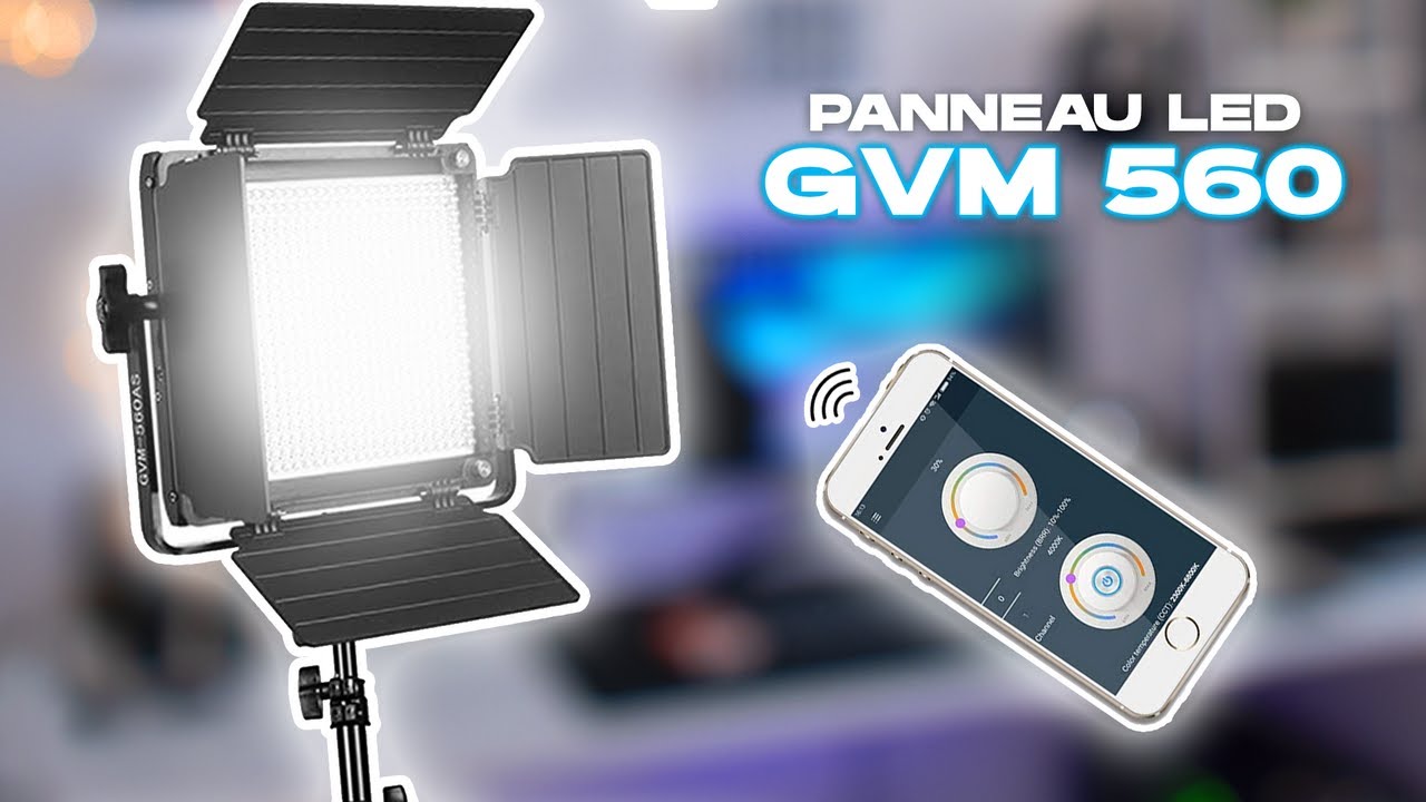 Des panneaux LED sans fil avec contr&ocirc;le &agrave; distance !