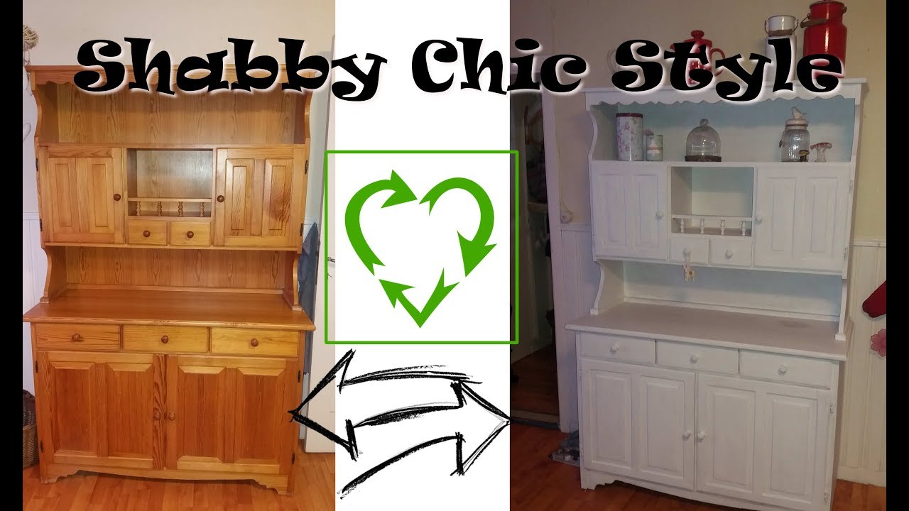 DIY Möbel im Shabby Chic Style streichen ohne Anschleifen Upcycling